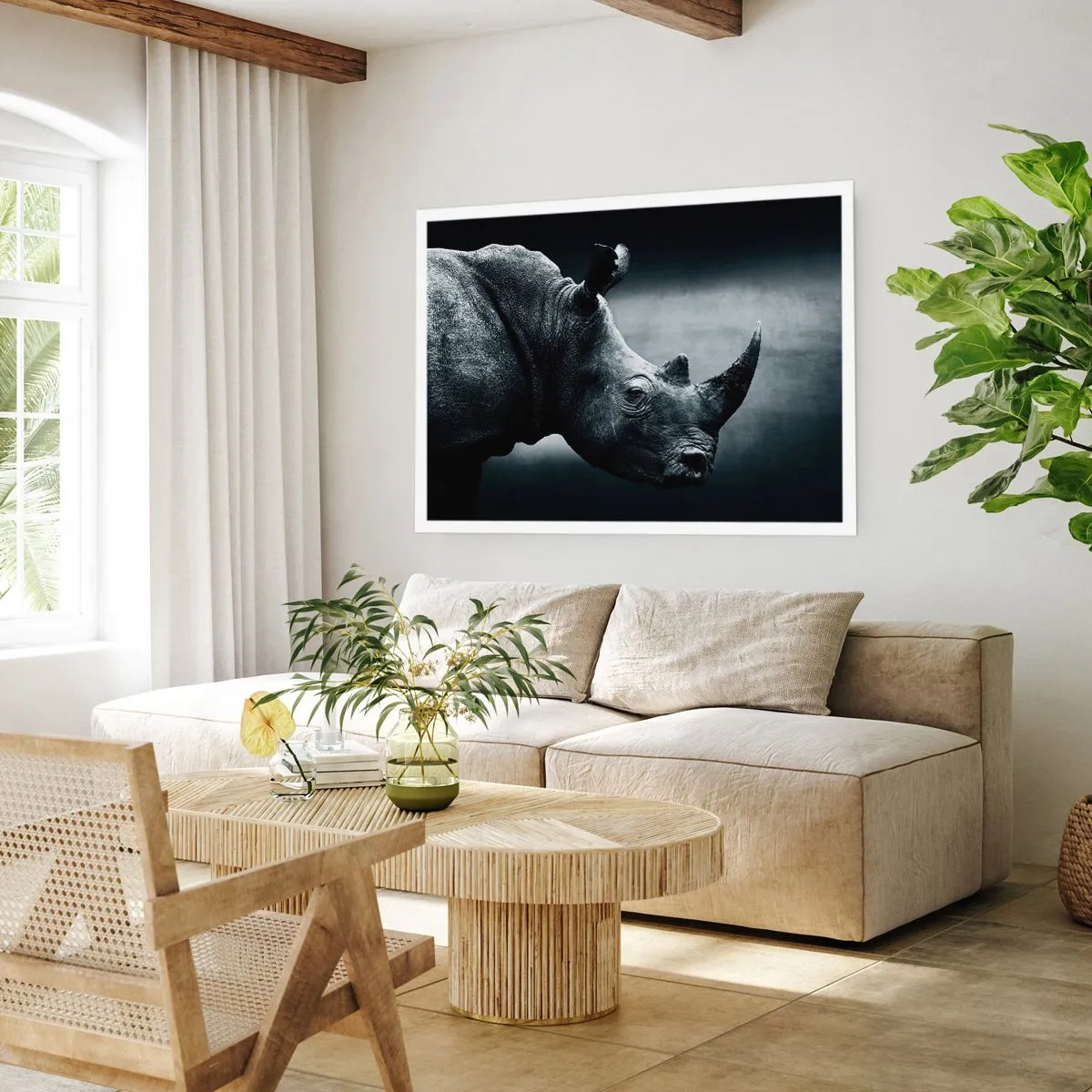 Plakát - Pravý profil - 100x70 cm