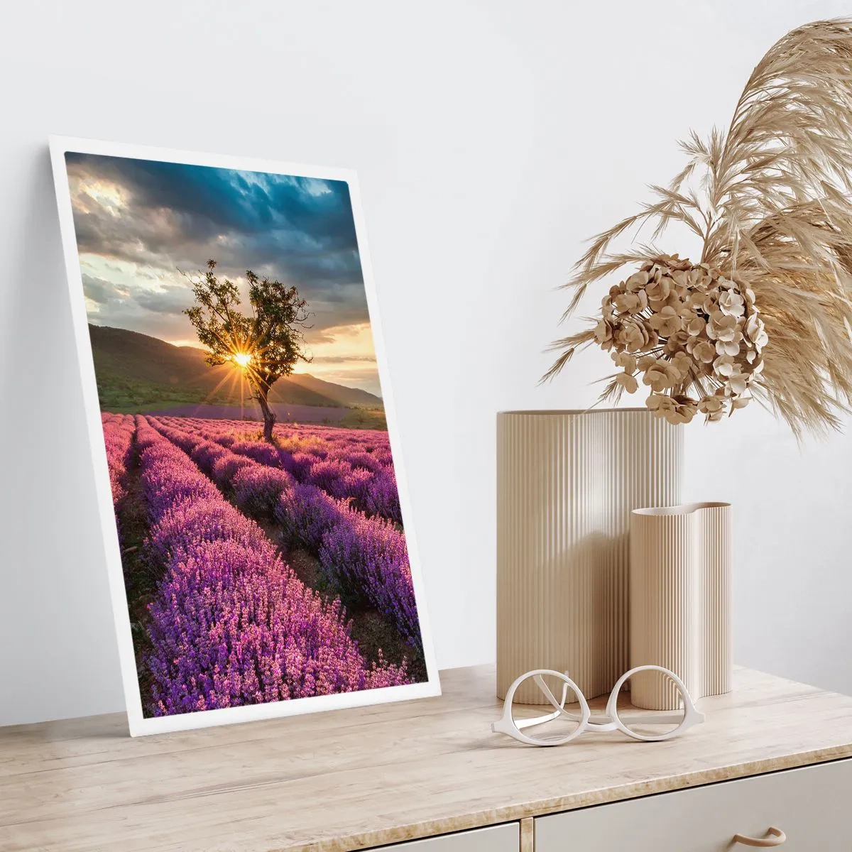 Plakát - Aroma v barvě lila - 61x91 cm