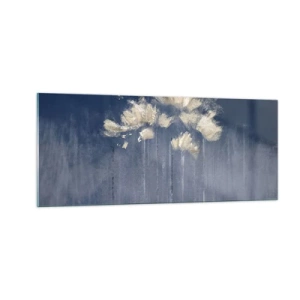 Obraz na skle - Jako okvětní lístky ve větru - 100x40 cm