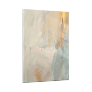 Obraz na skle - Abstrakce – krajina něhy - 50x70 cm