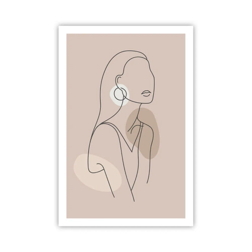 Plakát - Dívčí ikona - 61x91 cm