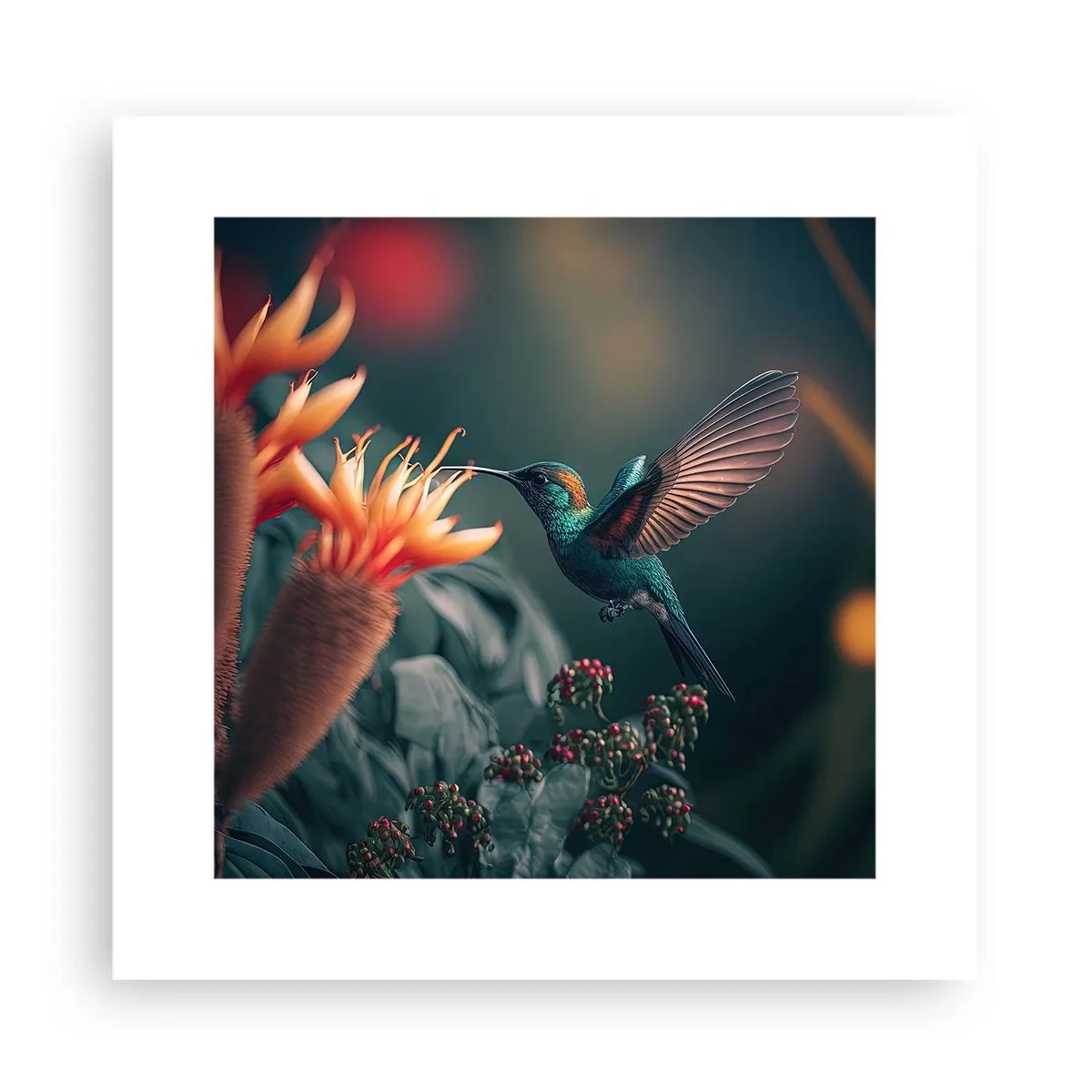Plakát - Skutečně pestrý život - 30x30 cm