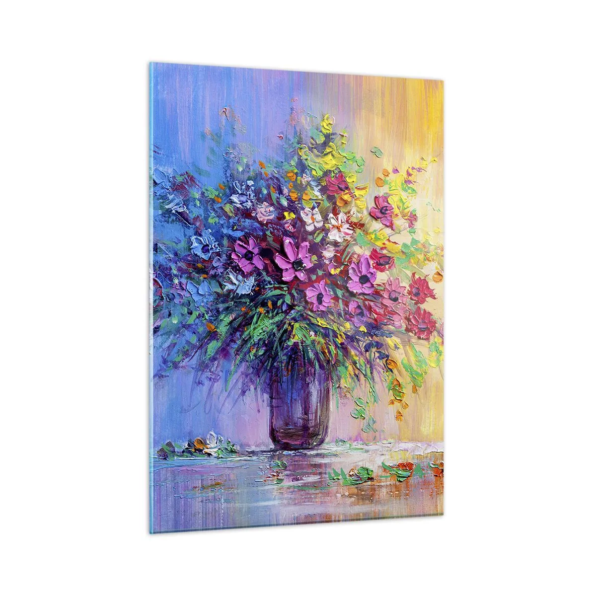Obraz na skle - Dar letní louky - 50x70 cm
