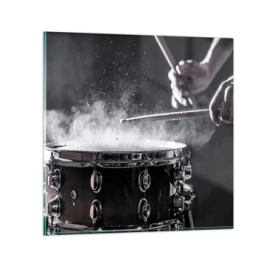 Obraz na skle - Puls hudby - 70x70 cm