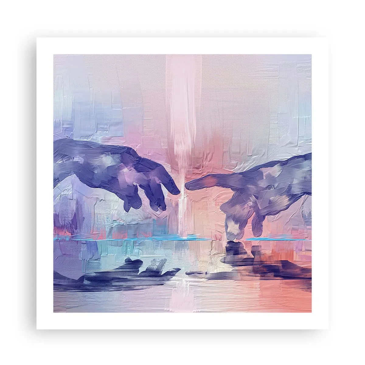 Plakát - Božská jiskra života - 60x60 cm