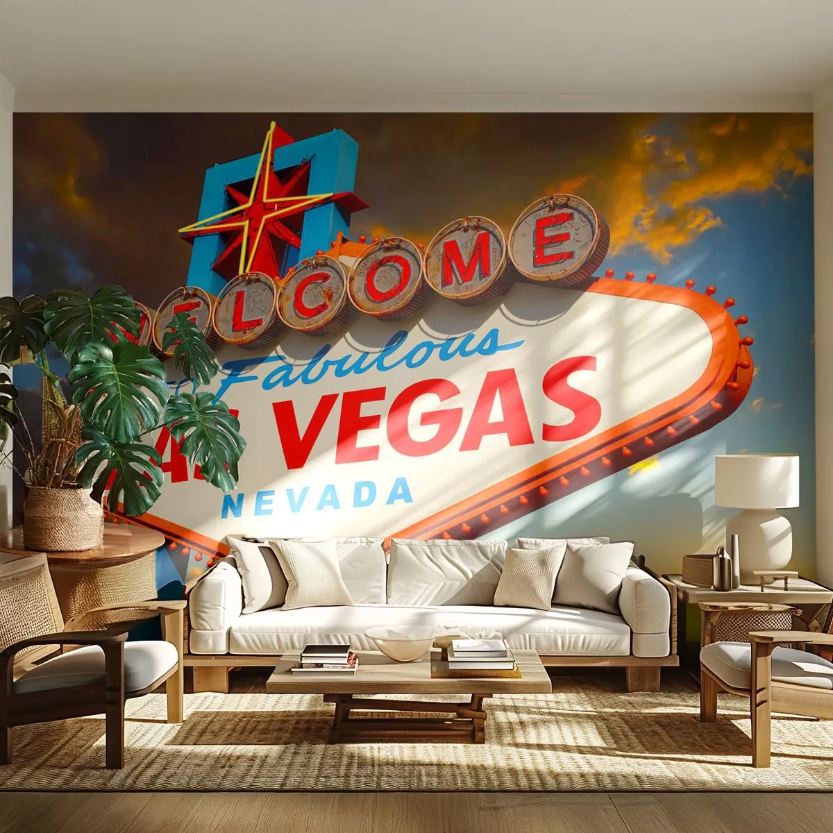 Fototapeta Samolepicí Deluxe Sticker - Po úsměv osudu - Cestování, Las Vegas, Město - 250x175 cm