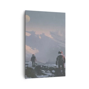 Obraz na plátně - Pod neznámou hvězdou - 80x120 cm