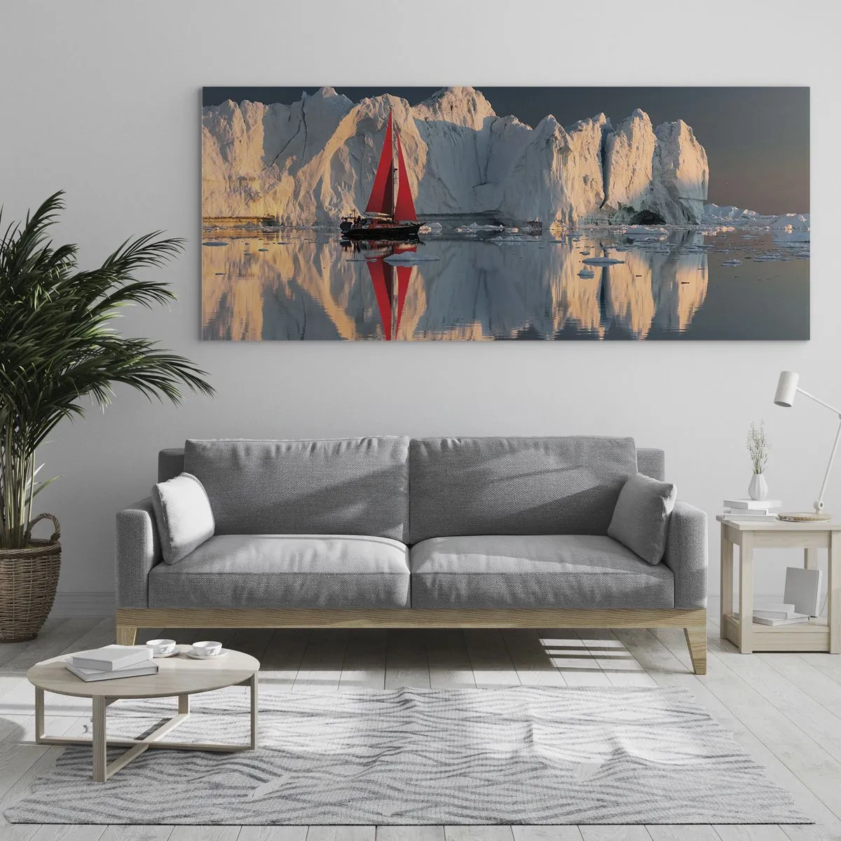 Obraz na skle - Na okraji světa - 120x50 cm