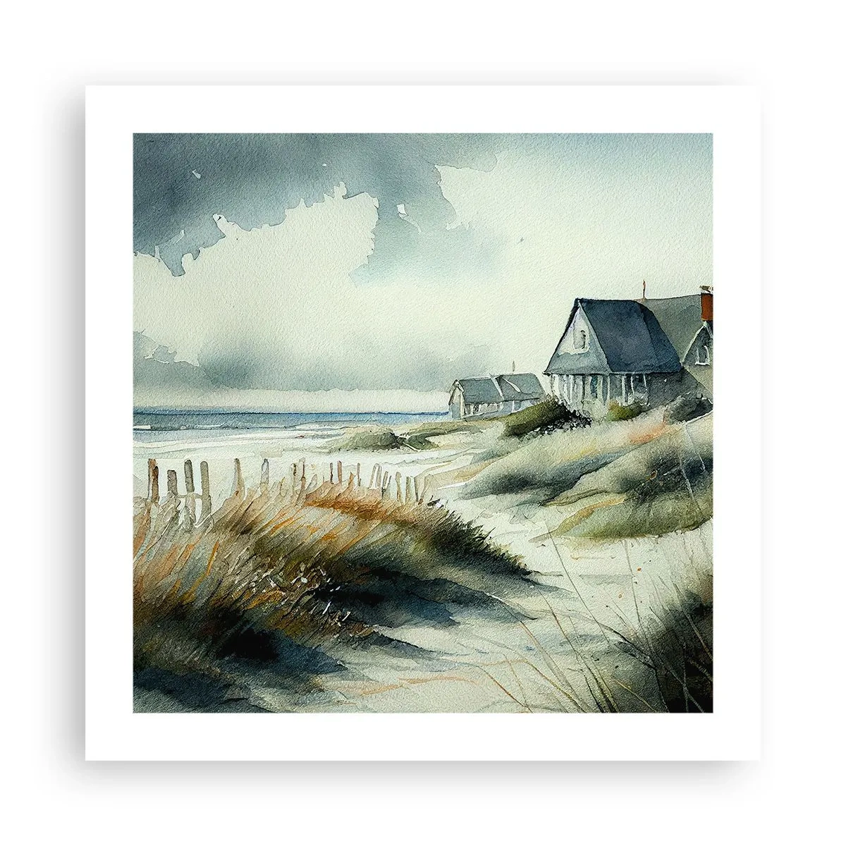 Plakát - Daleko od shonu - 50x50 cm