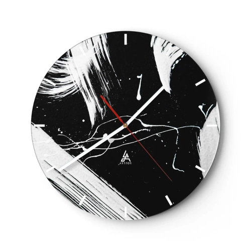 Nástěnné hodiny - Prolomit temnotu - 40x40 cm