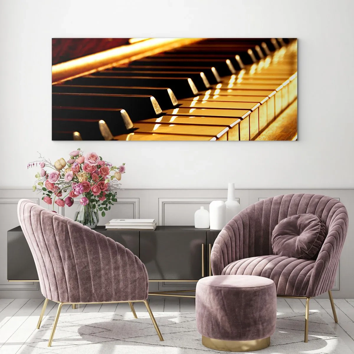 Obraz na skle - Neomezené možnosti - 100x40 cm