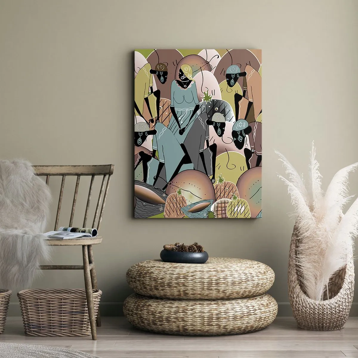 Obraz na plátně - Blíží se velký svátek - 50x70 cm