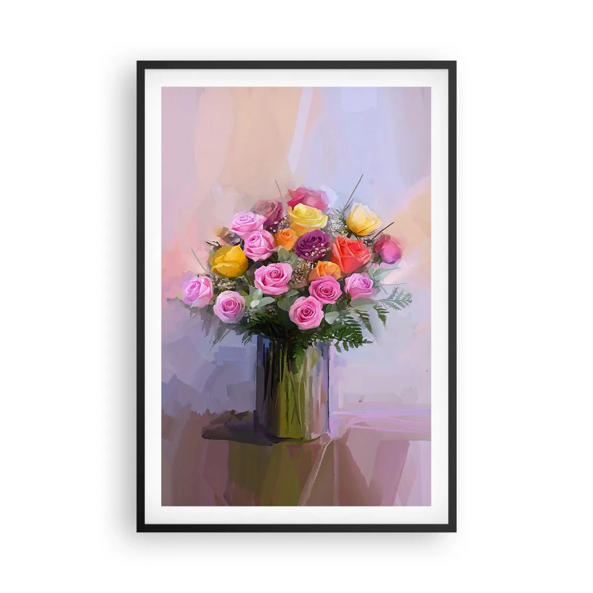 Plakát v černém rámu - Zachycená krása - 61x91 cm