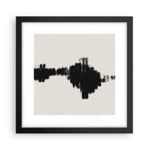 Plakát v černém rámu - Vibrace představivosti - 30x30 cm