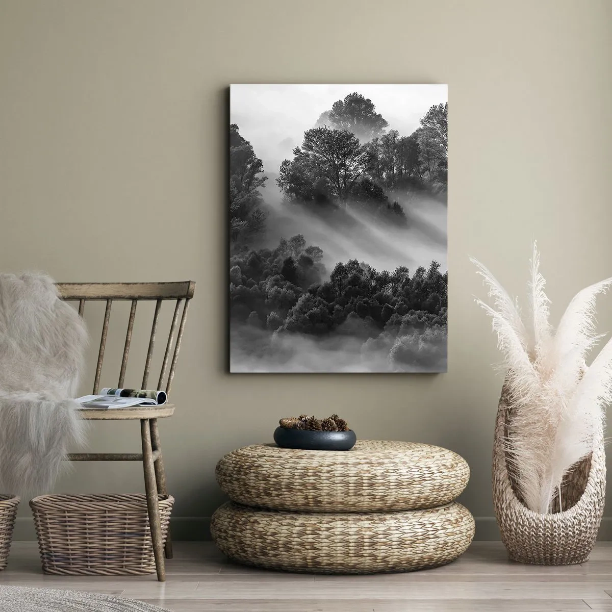 Obraz na plátně - Probouzení ze spánku - 50x70 cm