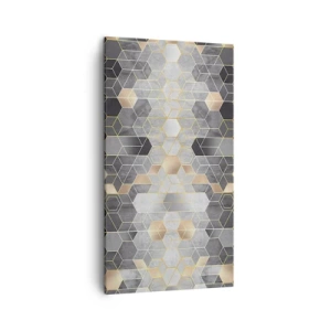 Obraz na plátně - Diamantová kompozice - 45x80 cm