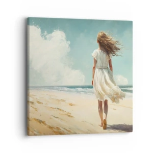 Obraz na plátně - Směrem k slunci a větru - 40x40 cm