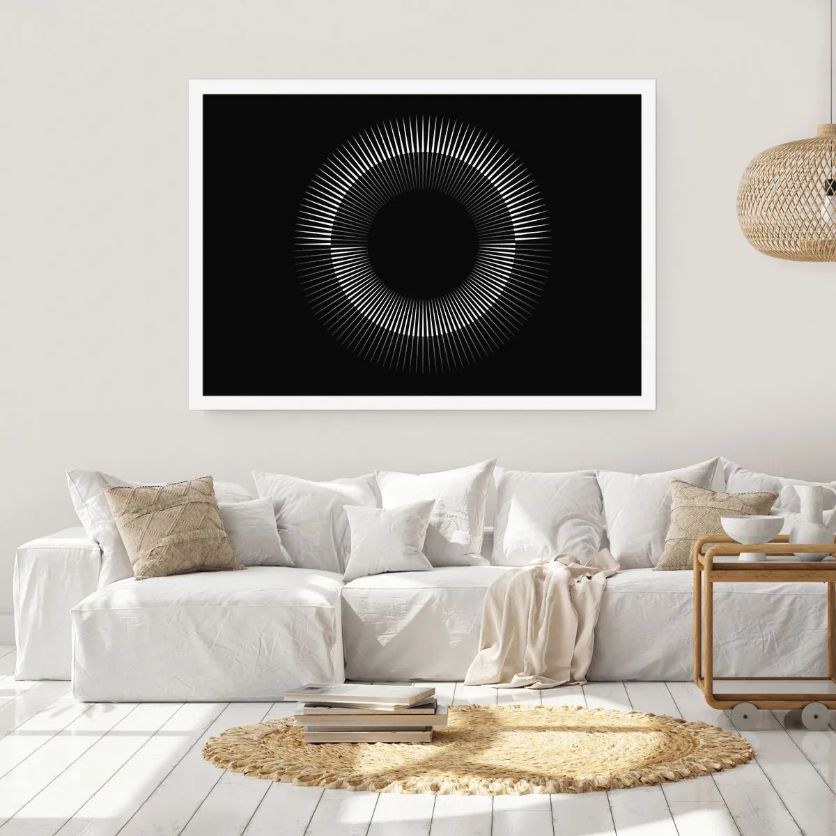 Plakát - Černé slunce - 100x70 cm