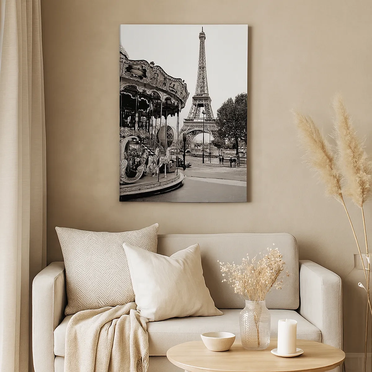 Obraz na plátně - Pokud zábava, tak jen v Paříži - 50x70 cm