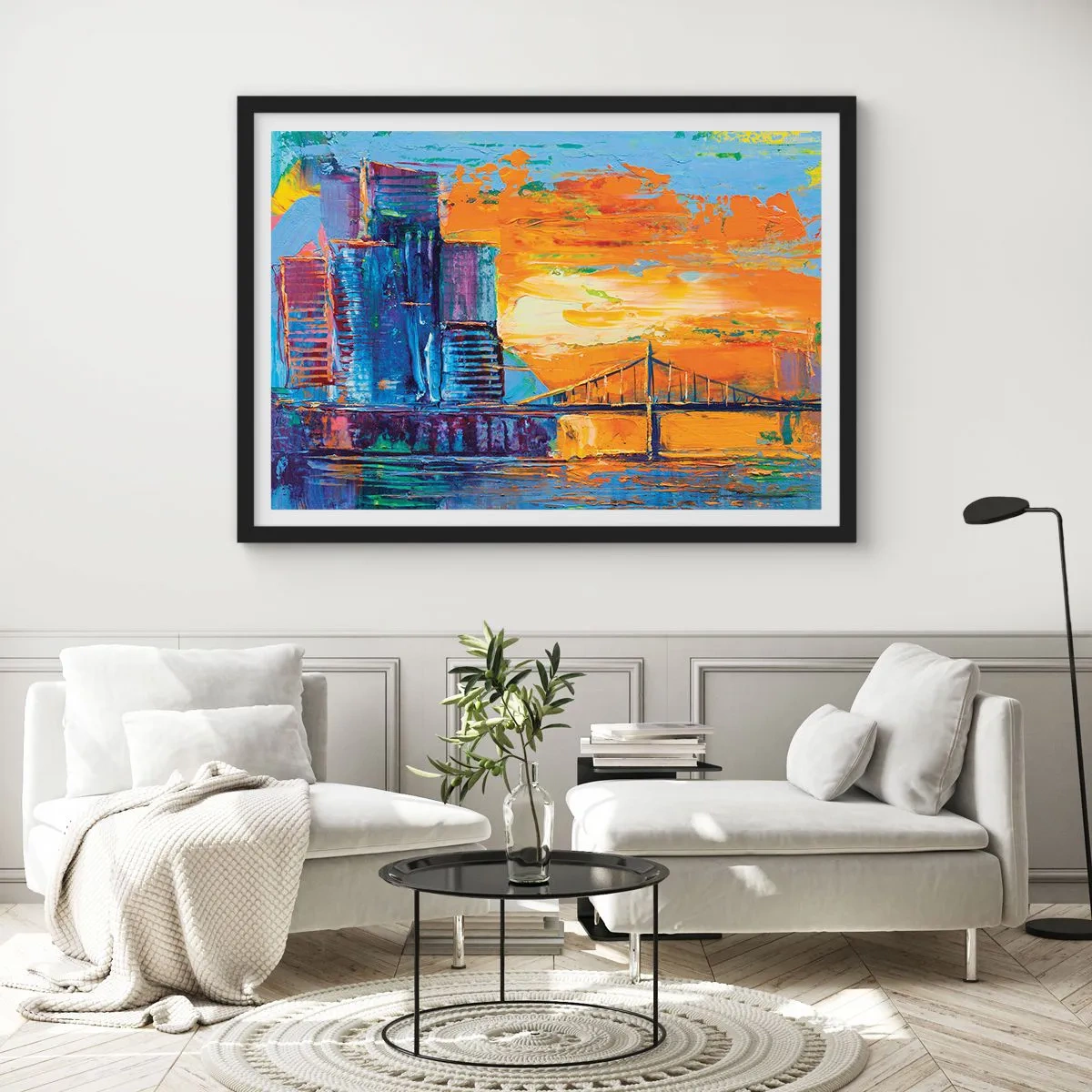 Plakát v černém rámu - Kultura a příroda - 50x40 cm