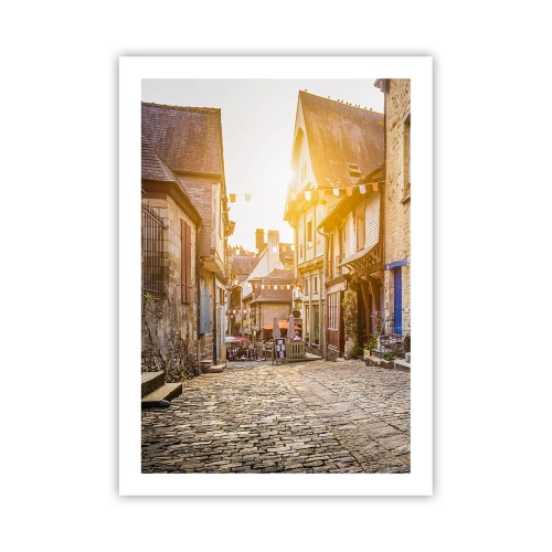 Plakát - Bílý duch městečka - 50x70 cm