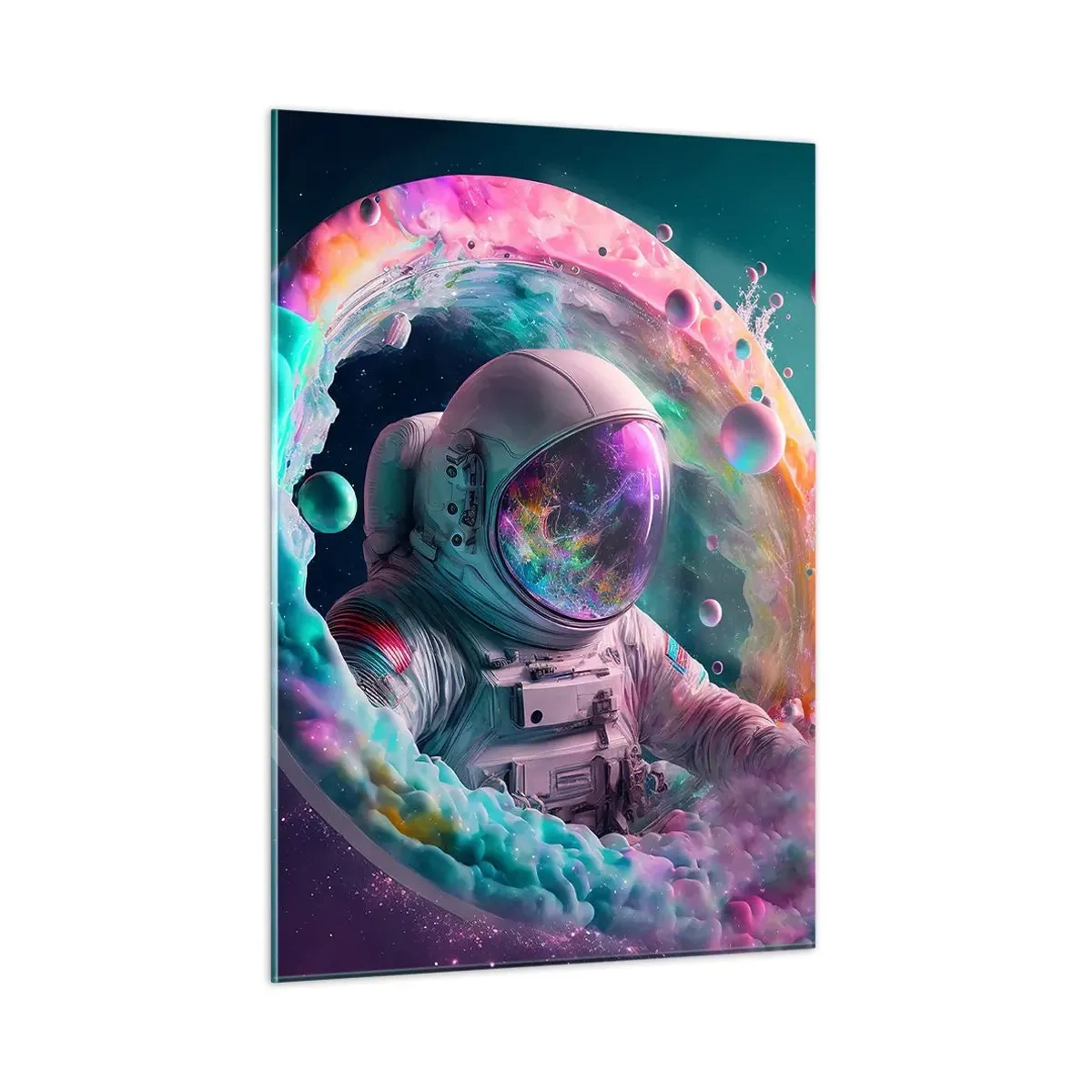 Obraz na skle - Hvězdná brána - 50x70 cm