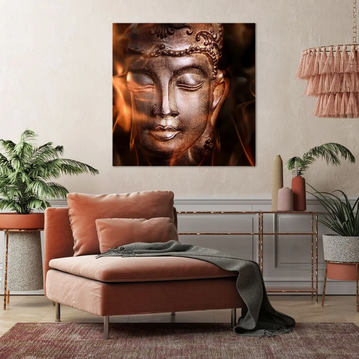 Obraz na plátně - Existuje pouze zde a nyní - 60x60 cm