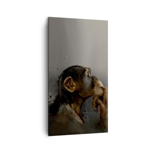 Obraz na plátně - Určitě myslitel - 45x80 cm