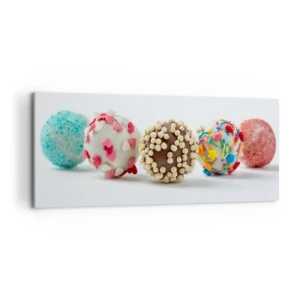 Obraz na plátně - Život může být sladký - 120x50 cm