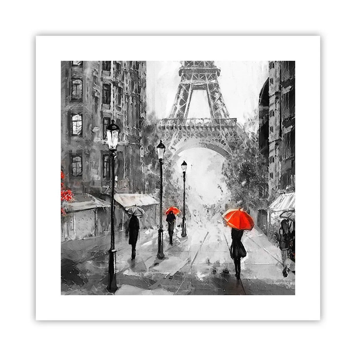 Plakát - Všechny cesty vedou k ní - 40x40 cm