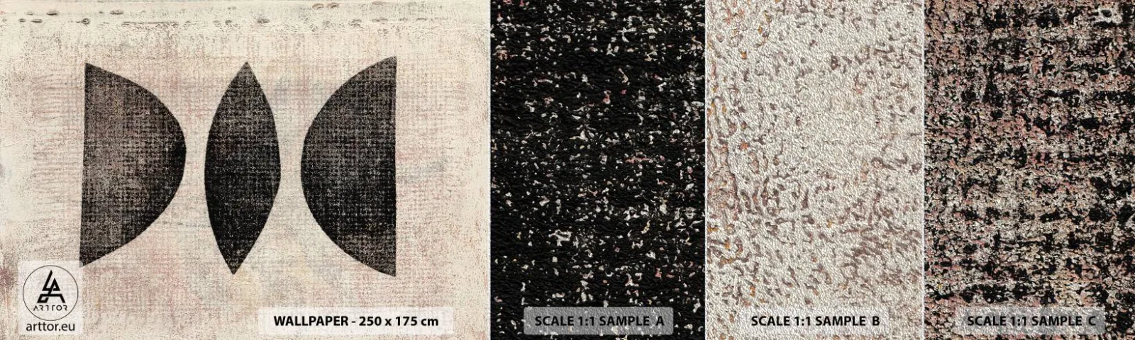 Vzor Fototapety Premium Sand - Etnická abstrakce - Abstrakce, Kus, Moderní umění - 100x30 cm