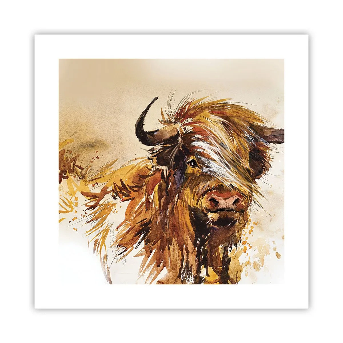 Plakát - Pýcha lovce - 40x40 cm