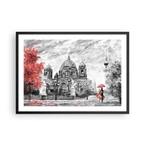 Plakát v černém rámu - Berlínské setkání - 70x50 cm