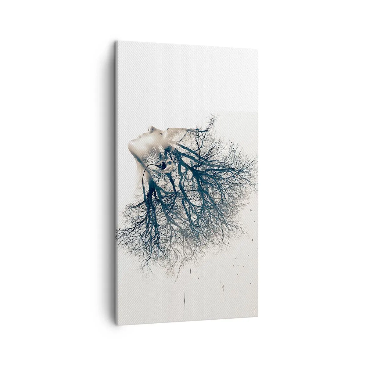 Obraz na plátně - Okouzlená šepotem stromu - 45x80 cm