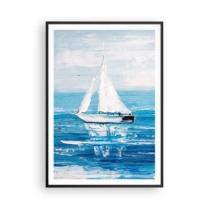 Plakát v černém rámu - S přítelem po boku - 70x100 cm