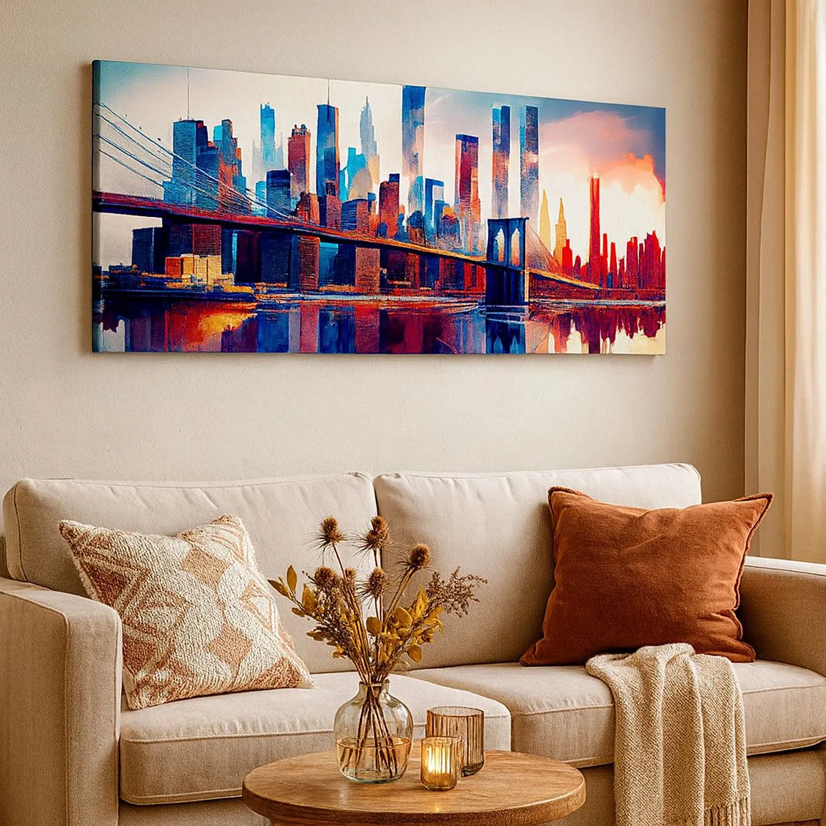 Obraz na plátně - Famózní New York - 100x40 cm