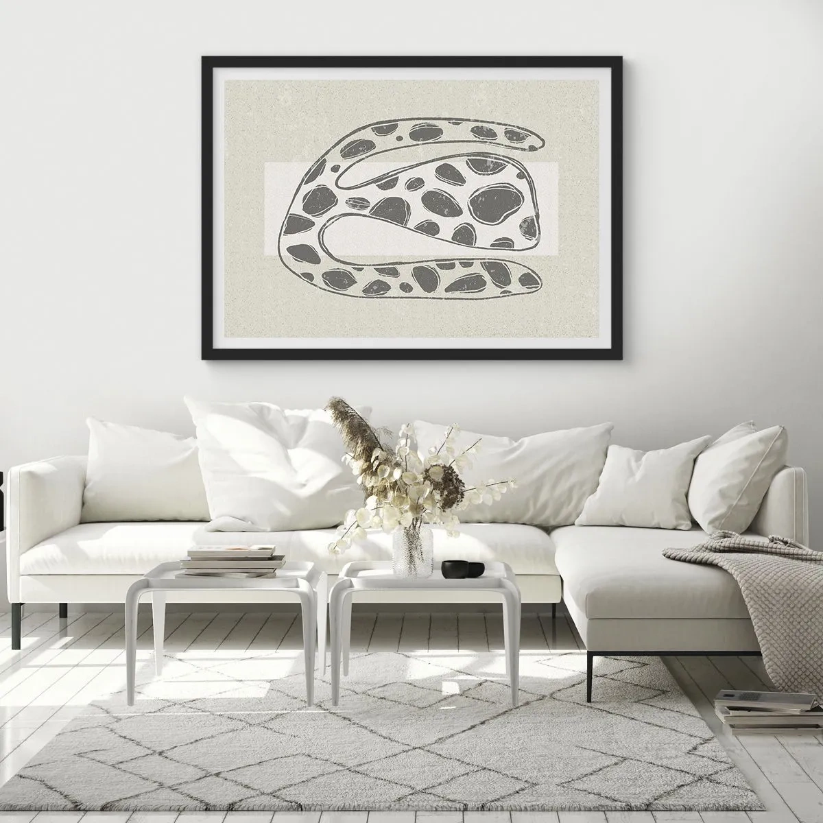 Plakát v černém rámu - Bizarní bytost - 91x61 cm