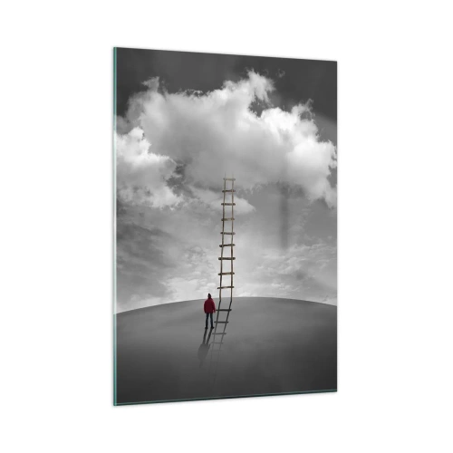 Obraz na skle - Všechno je možné - 50x70 cm