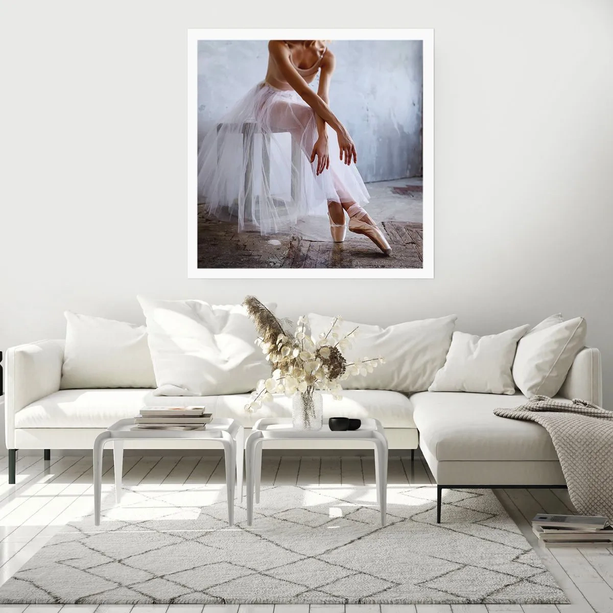 Plakát - Než se rozsvítí světla rampy - 60x60 cm