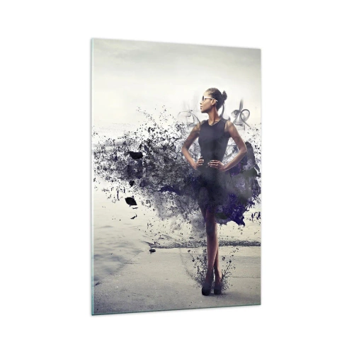 Obraz na skle - Africká Venuše - 70x100 cm