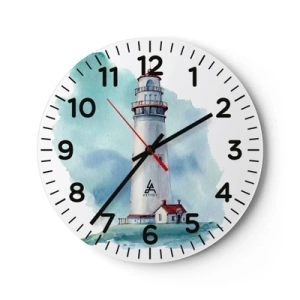 Nástěnné hodiny - Něžná sestra blankytu - 30x30 cm