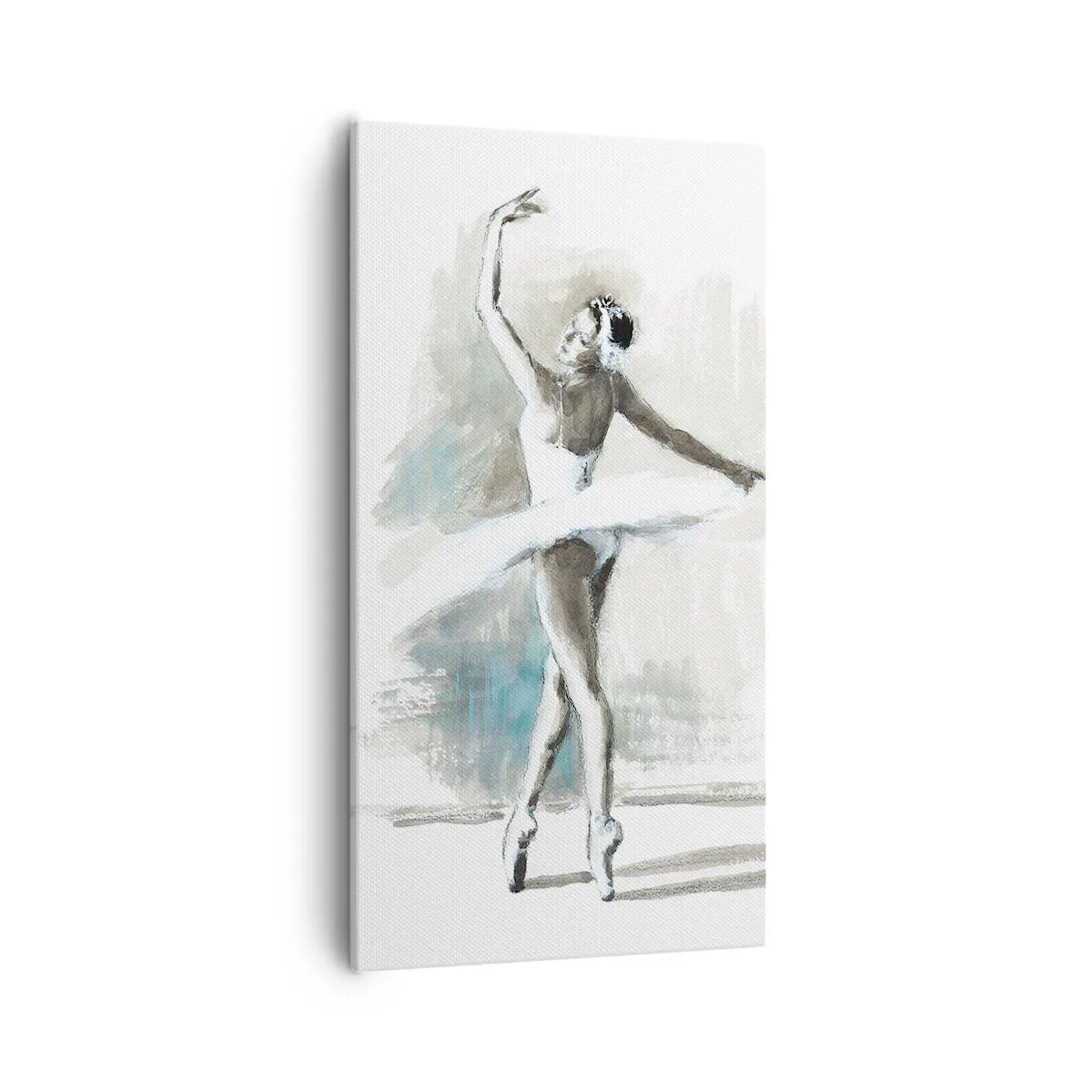 Obraz na plátně - Zakletá do labutě - 55x100 cm