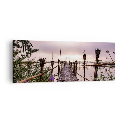 Obraz na plátně - Klid a pohoda Asie - 140x50 cm