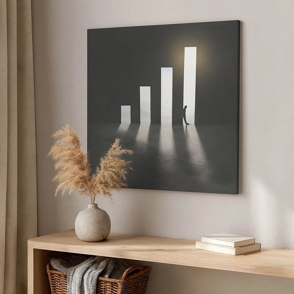 Obraz na plátně - Úspěch – imprese - 30x30 cm