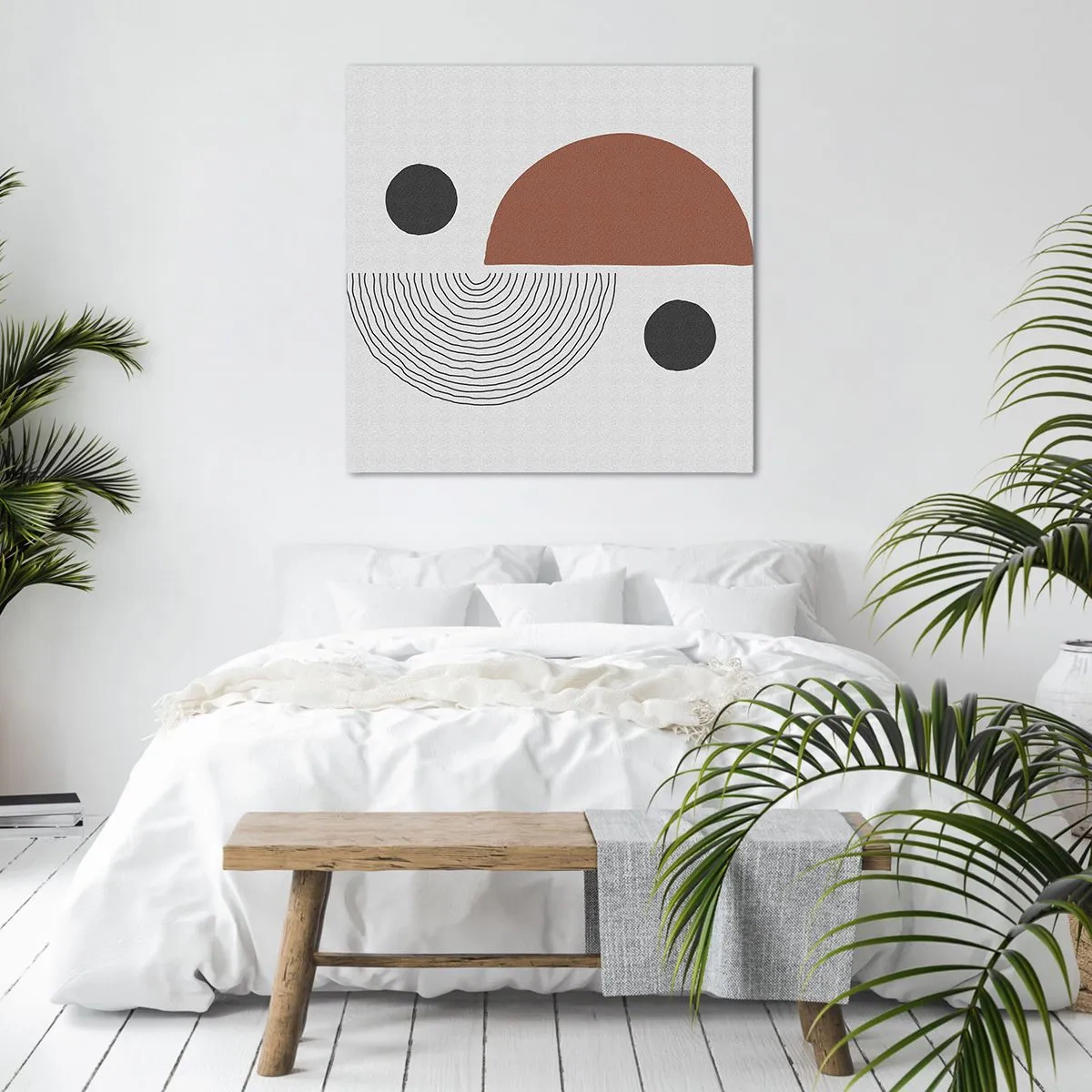 Obraz na plátně - Dokonalost kruhu - 60x60 cm