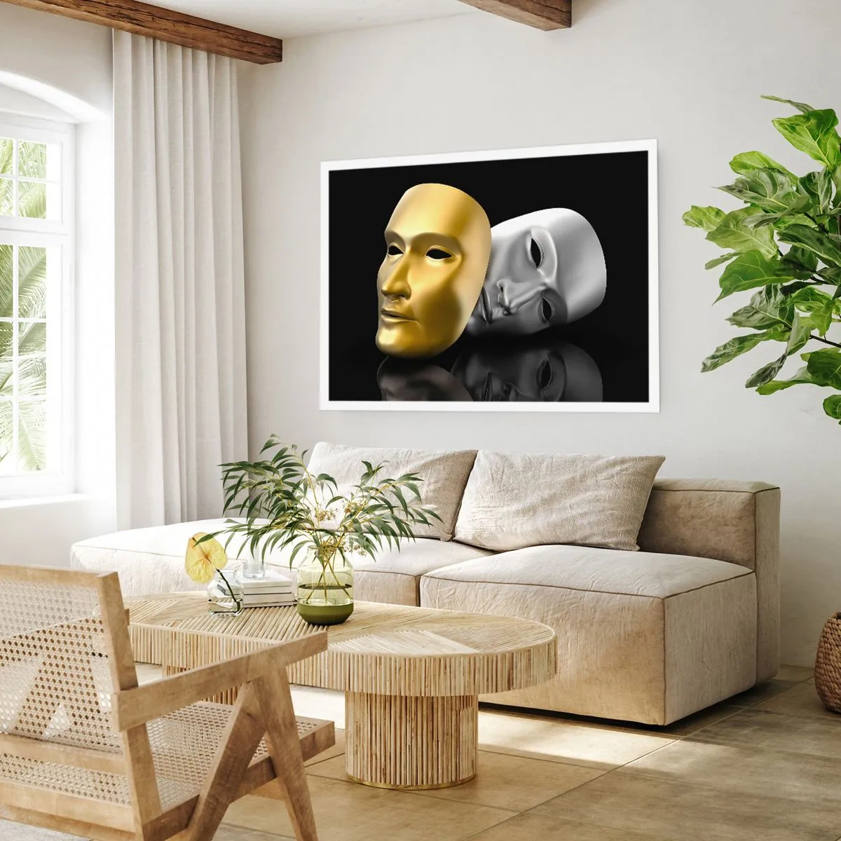 Plakát - Život je divadlo - 100x70 cm