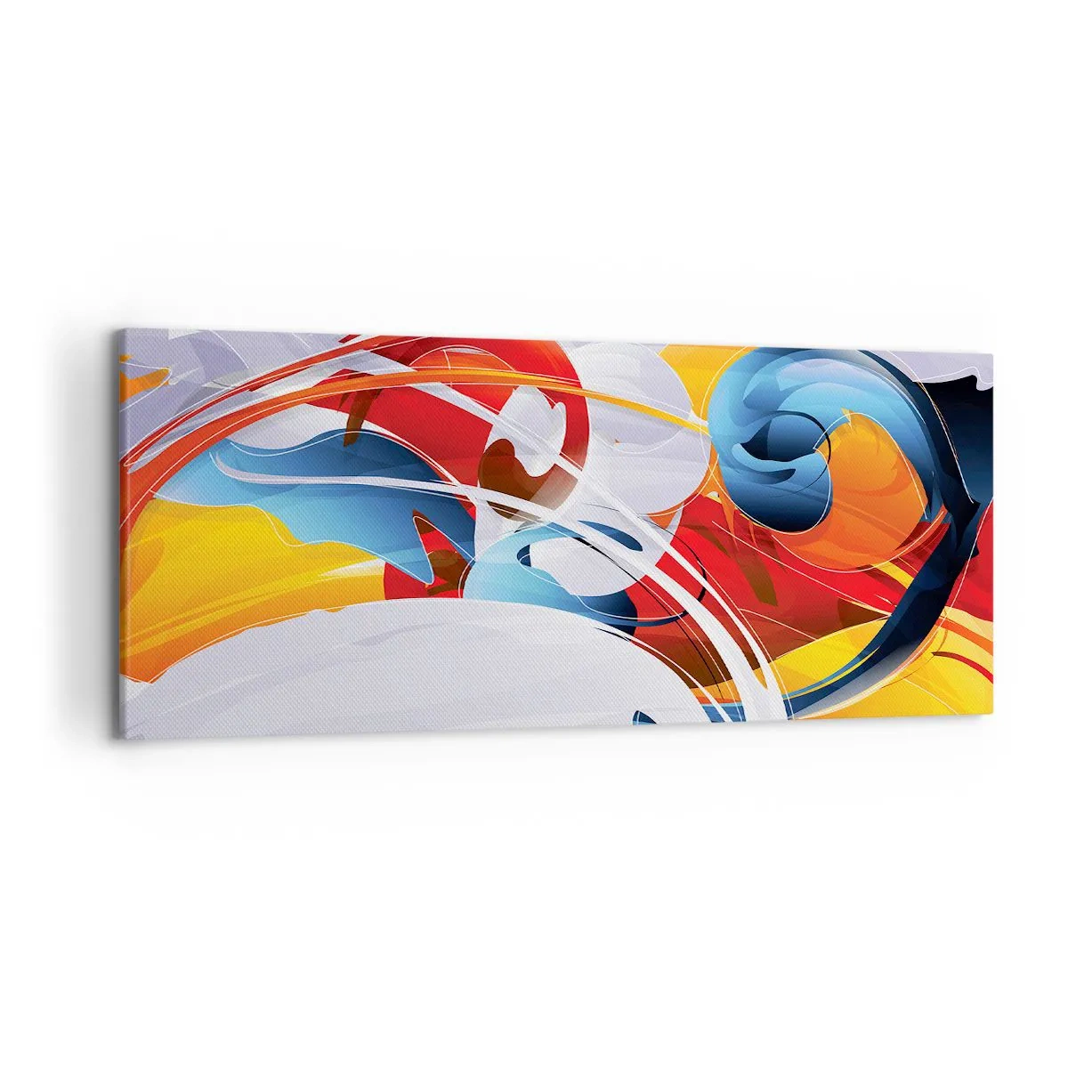 Obraz na plátně - Tanec živlů - 120x50 cm