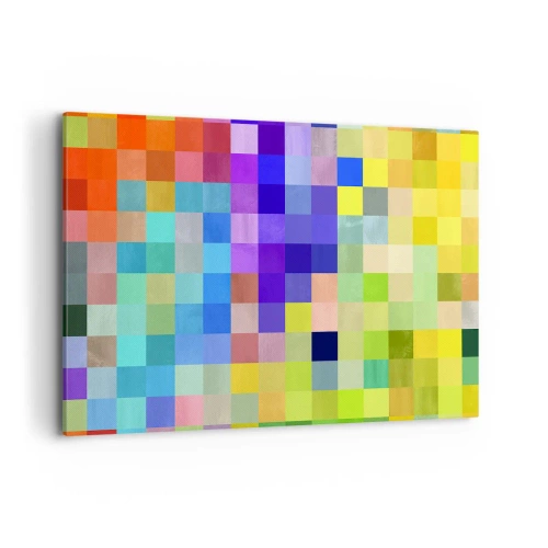 Obraz na plátně - Každý jiný, všechny rovné - 120x80 cm