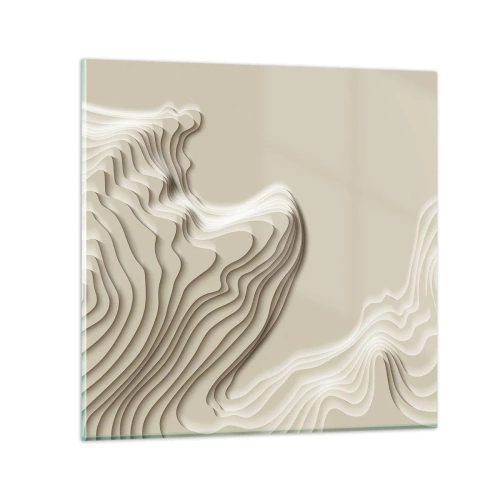 Obraz na skle - Topografie umění - 70x70 cm
