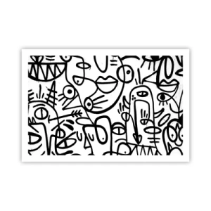 Plakát - Tváře a přeludy - 91x61 cm